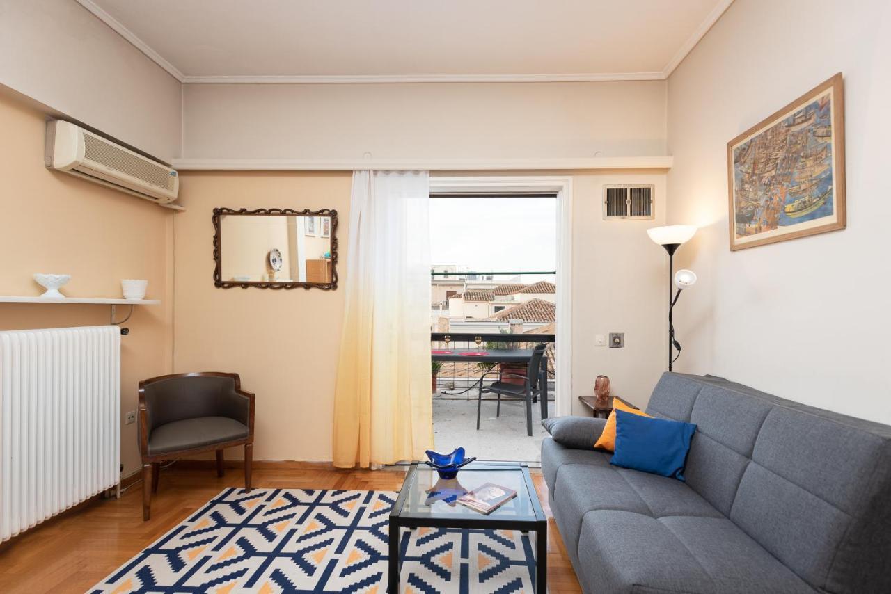 So Athens - Charming 1Bd Flat, Large Terrace, Acropolis Viewアパートメント エクステリア 写真