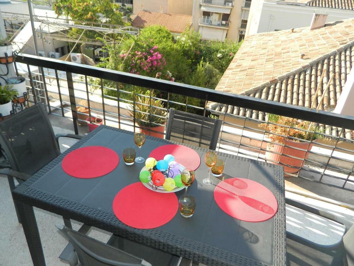 So Athens - Charming 1Bd Flat, Large Terrace, Acropolis Viewアパートメント エクステリア 写真