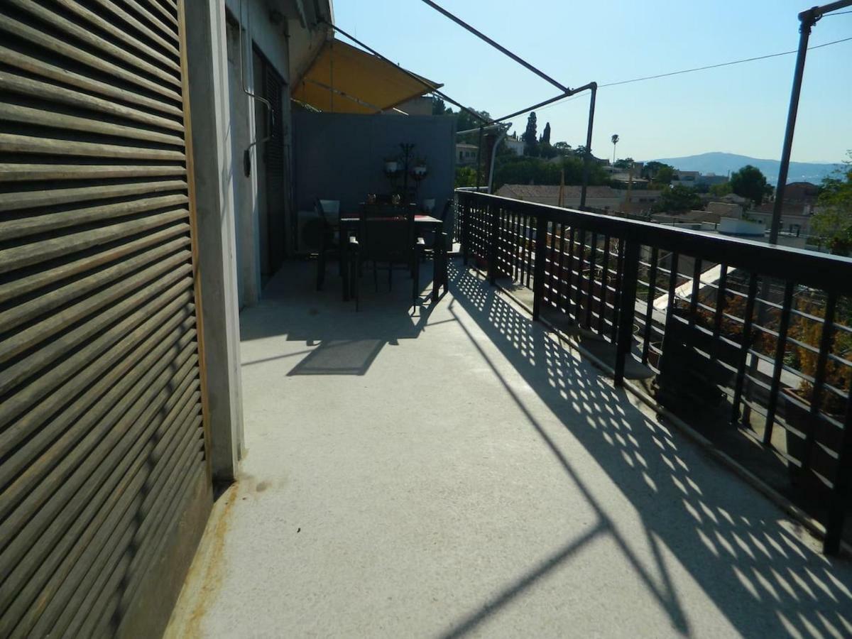 So Athens - Charming 1Bd Flat, Large Terrace, Acropolis Viewアパートメント エクステリア 写真